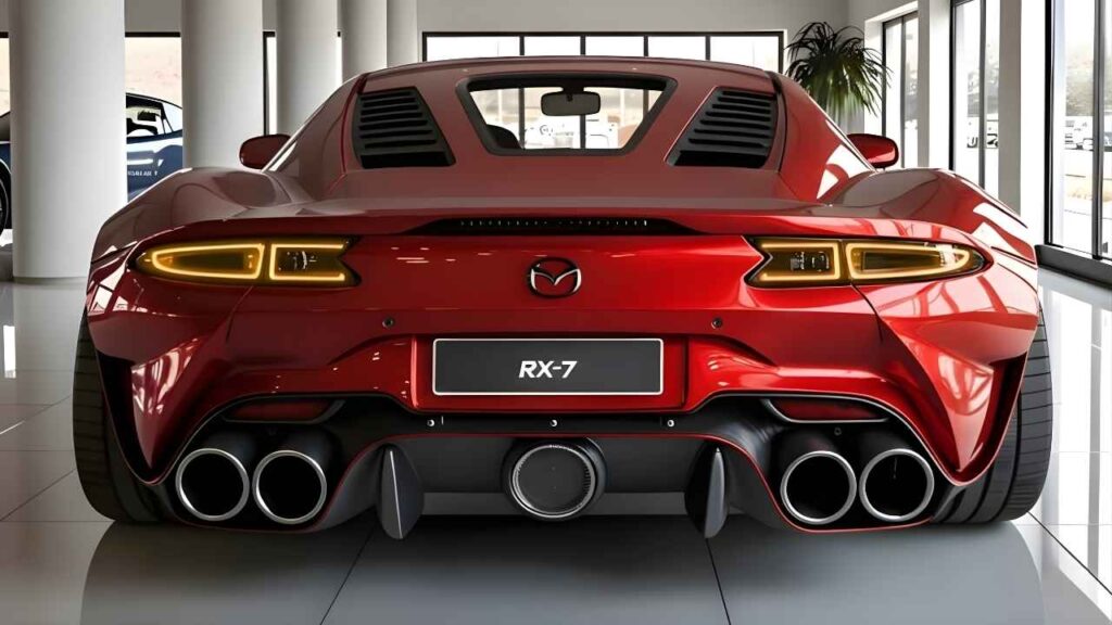 Mazda RX-7 2026: potencia extrema y diseño legendario para una conducción deportiva única
